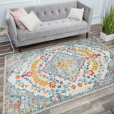 Rugs America Harper Collection HY50C Fresh Chicory Transitional