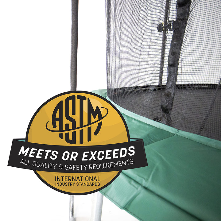 Skywalker 8-Feet Round Trampoline with Safety Enclosure Combo