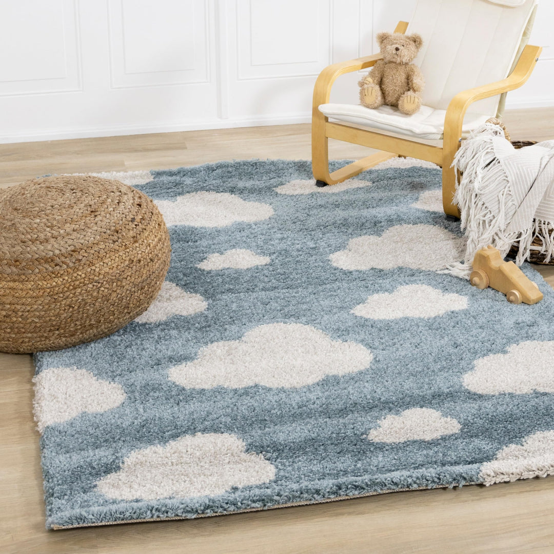 Kids Area Rug Clouds