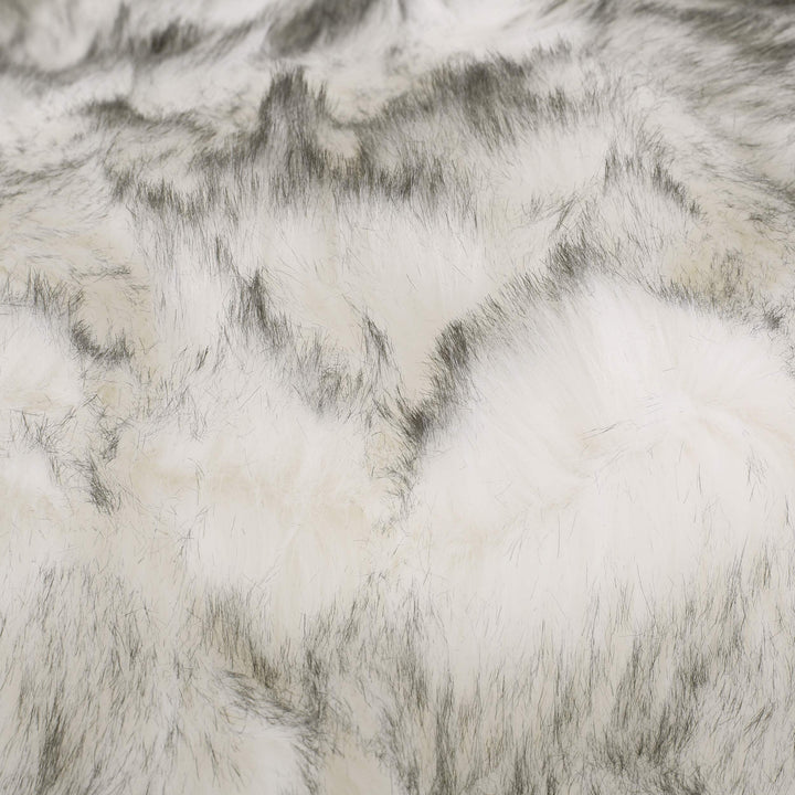 Schley Modern Glam 5 Foot Short Faux Fur Bean Bag by Christopher Knight Home