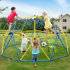 Upgraded 0ft Climbing Dome with Canopy and Swing Climber for Kids 3