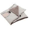 Baby Ozzie Throw - Assorted 32" X 40" Grey Print Neutral