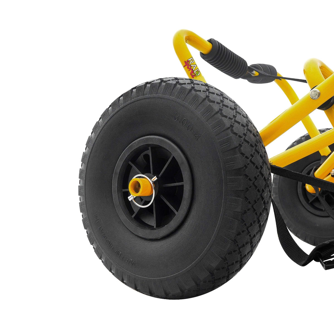 Trolley Pro Premium Cart Airless Tires Lb Cap Yellow