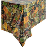 Plastic Tablecloth Camoflauge Birthday Party Supplies (54 X in 3 Pack) Multi Color Nature Rectangle Vinyl