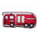 22 x 11 Kids White Red truck Throw Pillow Truck Pattern