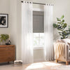 Eclipse Bamboo Roman Shades for Window Semi-Privacy