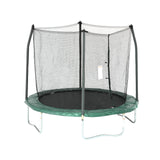 Skywalker 8-Feet Round Trampoline with Safety Enclosure Combo, Green