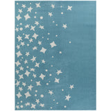 BALTA Mod-Tod Stars Border Kids Area Rug