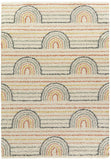 Balta Rugs Hailey Kids Rainbow Stripe Area Rug