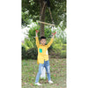 Kids Trapeze Swing Bar with Rings Hanging Ropes