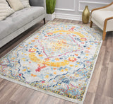 Rugs America Harper Collection HY50C Fresh Chicory Transitional