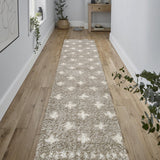 JONATHAN Y MOH403B-210 Cristo Berber Geometric Shag Runner Rug