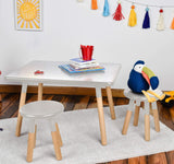 ACEssentials Kids Dipped Table and Stool Set