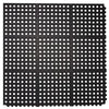 Interlocking Commercial Anti Fatigue Rubber Floor Mat 36 in. X Black