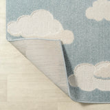 JONATHAN Y SCN105A-28 Hedwig High-Low Youth Cloud Scandi Rug