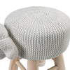 AC Pacific Woodland Sheep Stool for Kids Animal Themed Wooden Ottoman