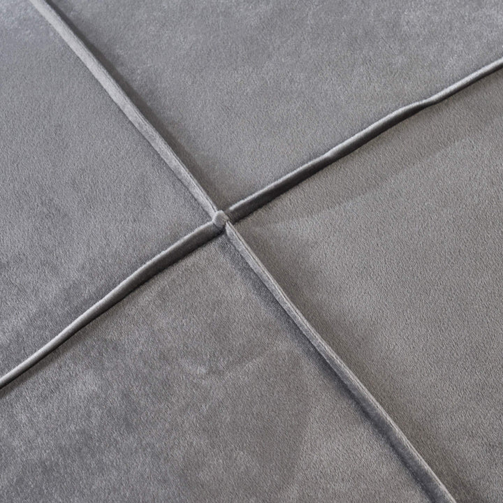 Christopher Knight Home Cytheria Cobalt Velvet Square Bean Bag