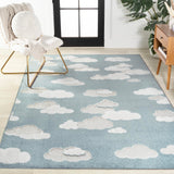 JONATHAN Y SCN105A-28 Hedwig High-Low Youth Cloud Scandi Rug