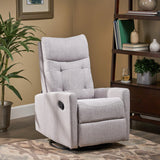 Christopher Knight Home Ishtar Glider Swivel Push Back Nursery