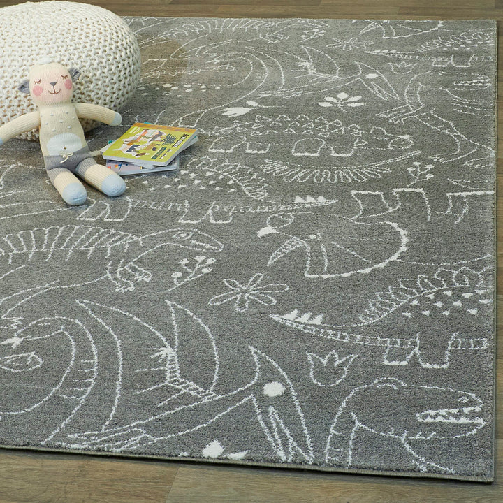 Balta Rugs Parker Dinosaur Kids Area Rug