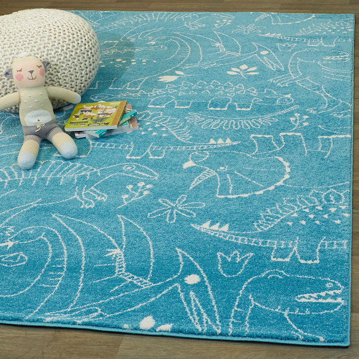 Balta Rugs Parker Dinosaur Kids Area Rug