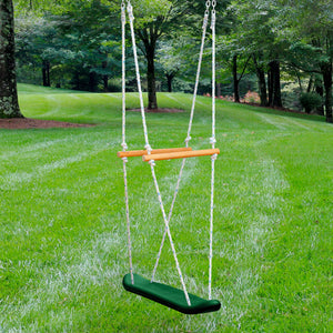 Skateboard Standing Swing for Set Green Plastic Swings, Medium