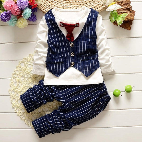 Fancy Gentlemen Business Baby Outfit