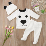 White Cutie Bear Outfit