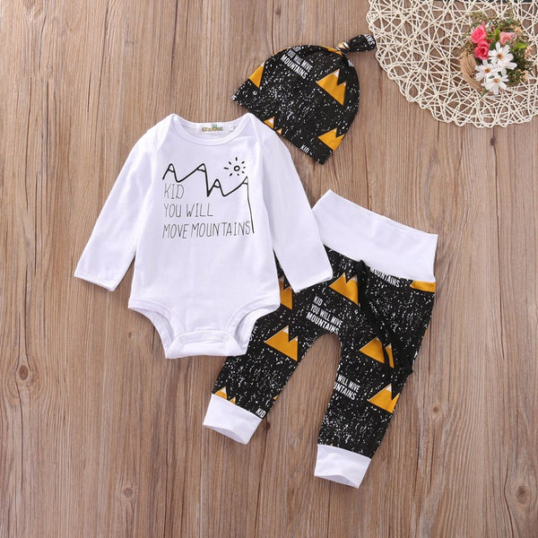 Adventure Mountains Themed Baby Outfit