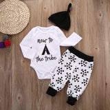 New To The Tribe Baby Outfit