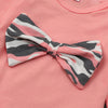 Pink Army Camo Themed Baby Outfit