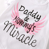 Pink Zebra Daddy & Mommys Miracle Outfit
