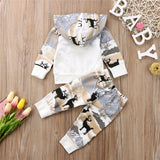 Winter Deer Hunting Themed Baby Outfit