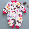 Colorful Forest Friends Baby Romper