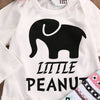 Teal Pink Bohemian Little Peanut Elephant Baby Outfit