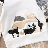 Winter Deer Hunting Themed Baby Outfit